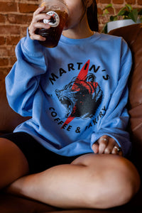 Blue Martin's Coffee & Bakery Sweatshirt